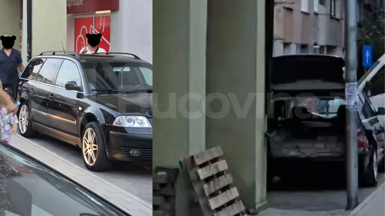 Pavelele de pe strada Tineretului din Suceava, încărcate în portbagaj