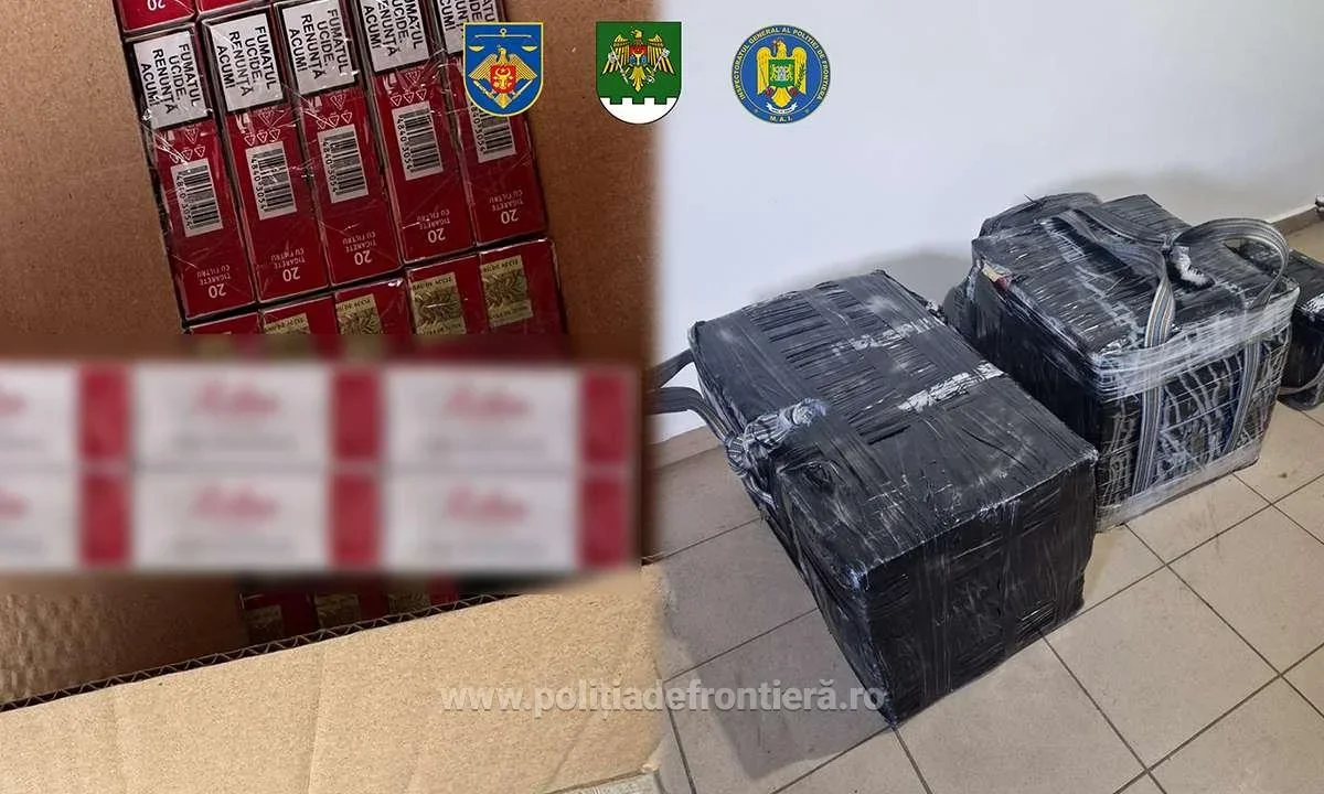 Grupare de contrabandă destructurată cu ajutorul polițiștilor de frontieră români