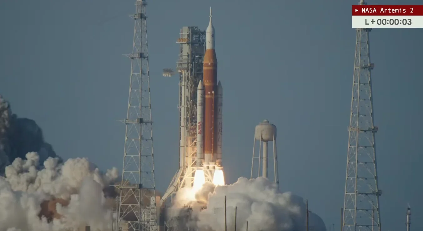 NASA Artemis 2 s-a lansat către lună