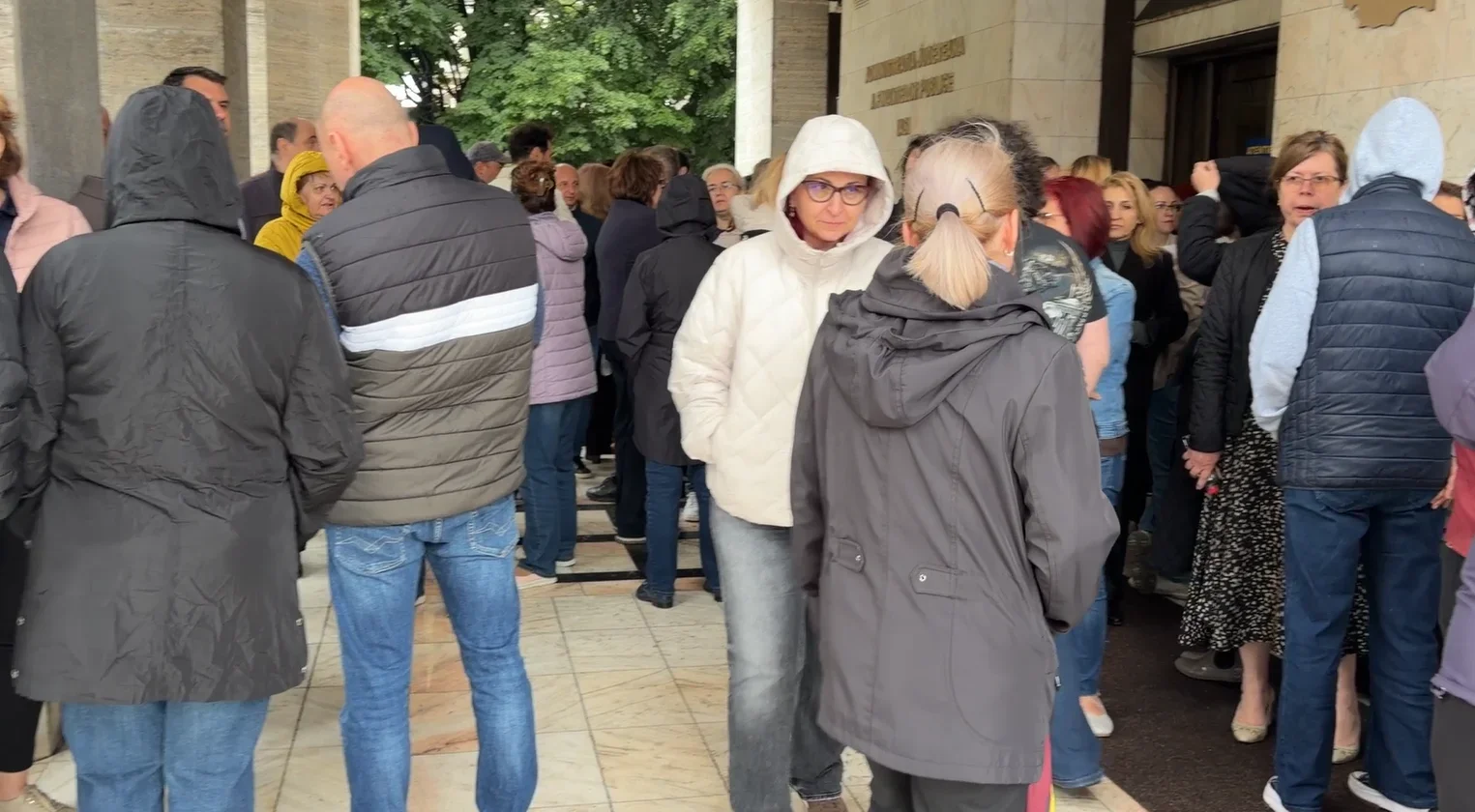Protest la Finanțele din Iași
