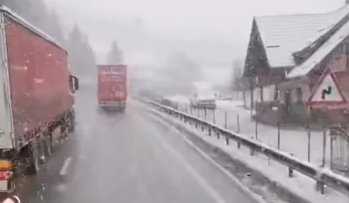 Ninge în zona de munte a județului Suceava