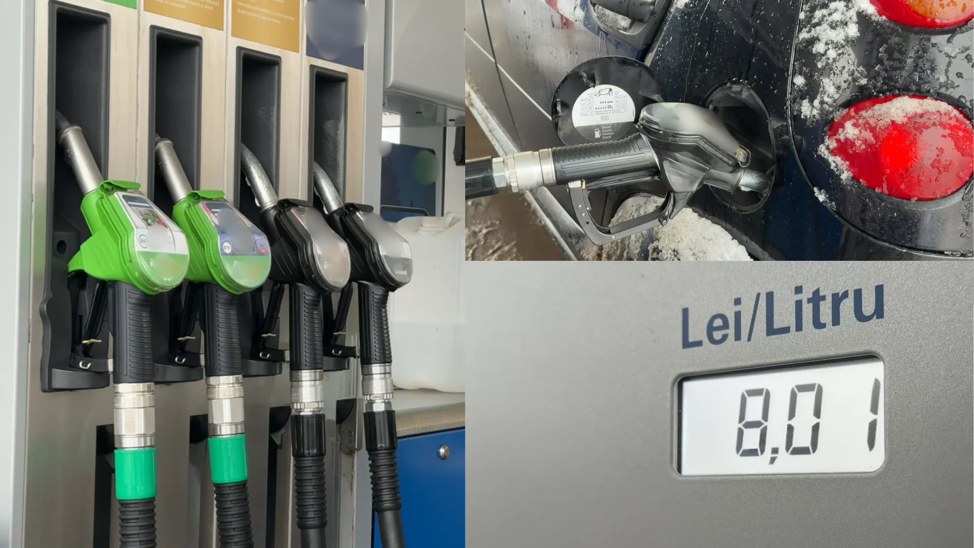 Prețul motorinei a atins pragul de 8 lei