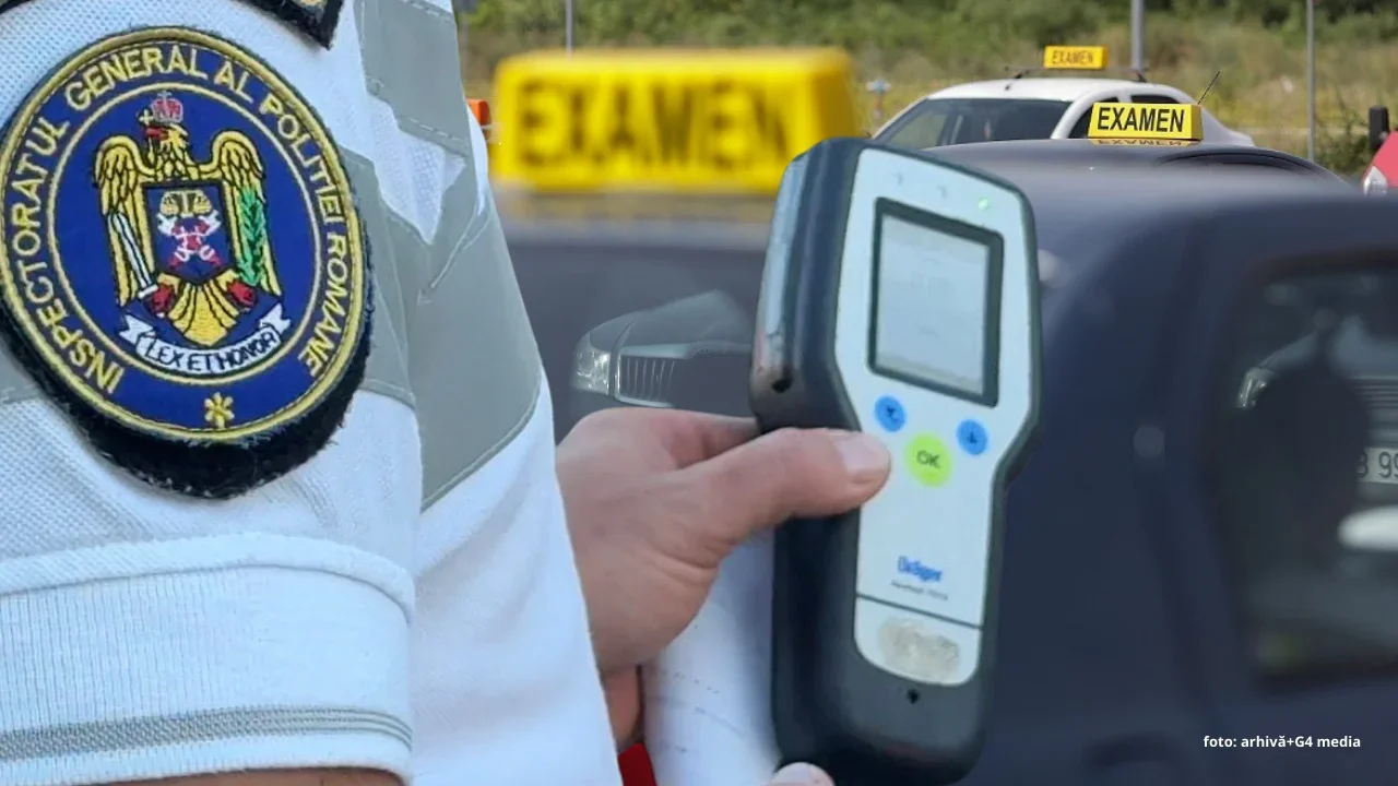 Declarat respins la „traseu” pentru că a venit la examen beat