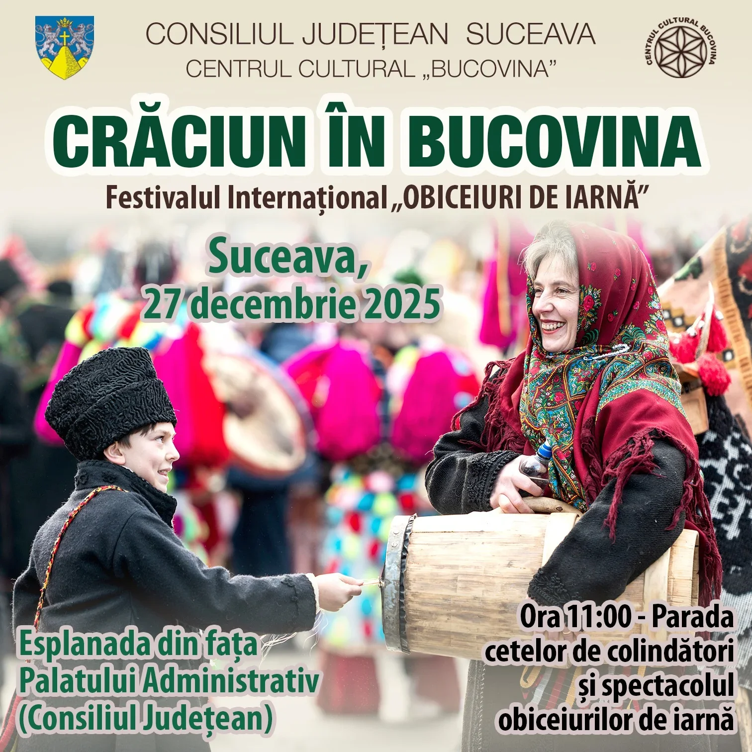 „Crăciun în Bucovina”, 17 decembrie 2025 – 13 ianuarie 2026