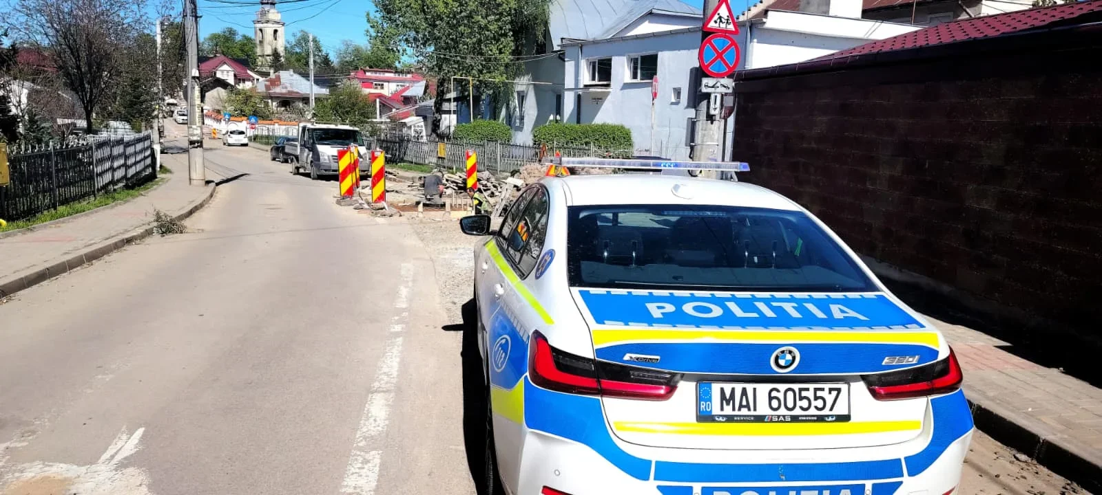 Firme de lucrări carosabile din Botoșani, amendate de polițiști