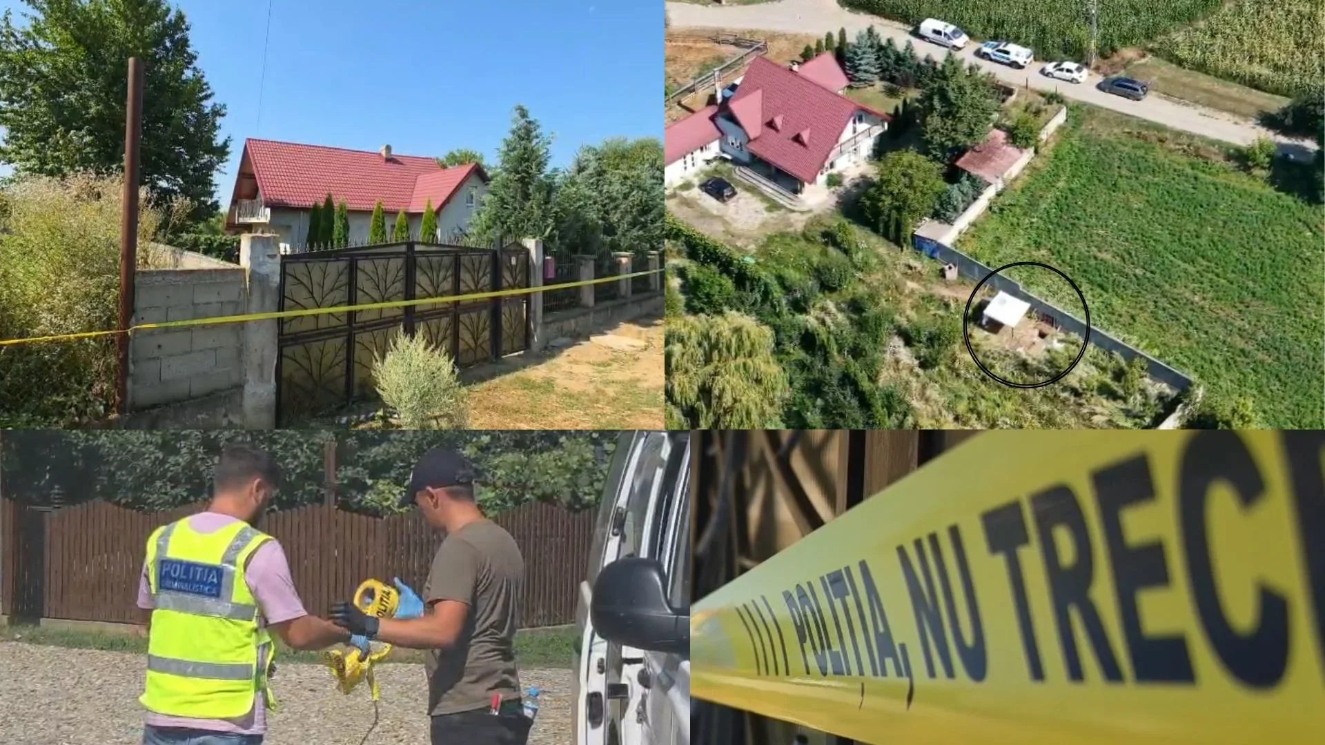 Cadavrul unui bărbat dispărut de cinci luni, găsit îngropat în propria curte din Botoșani