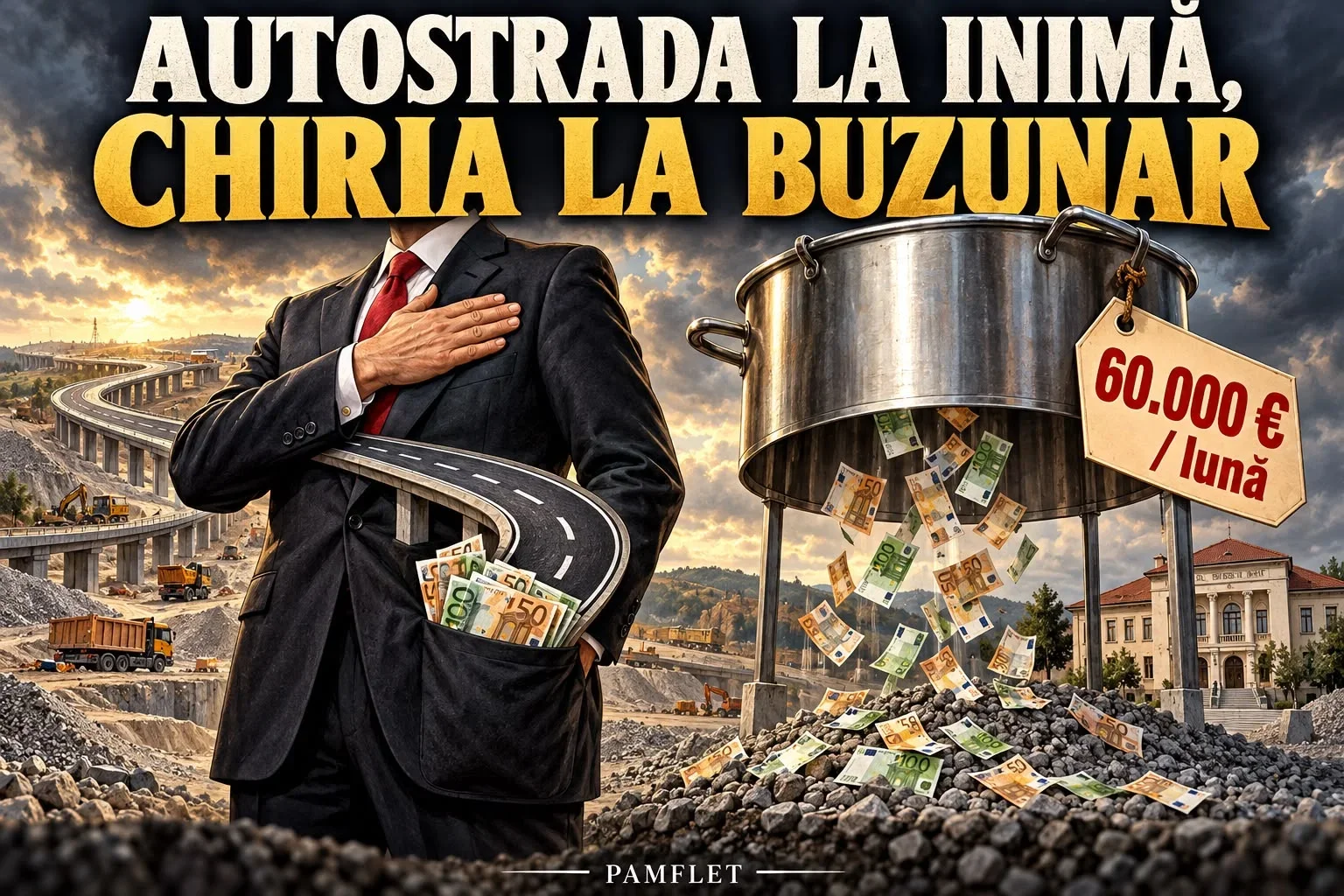 Autostrada la inimă, chiria la buzunar
