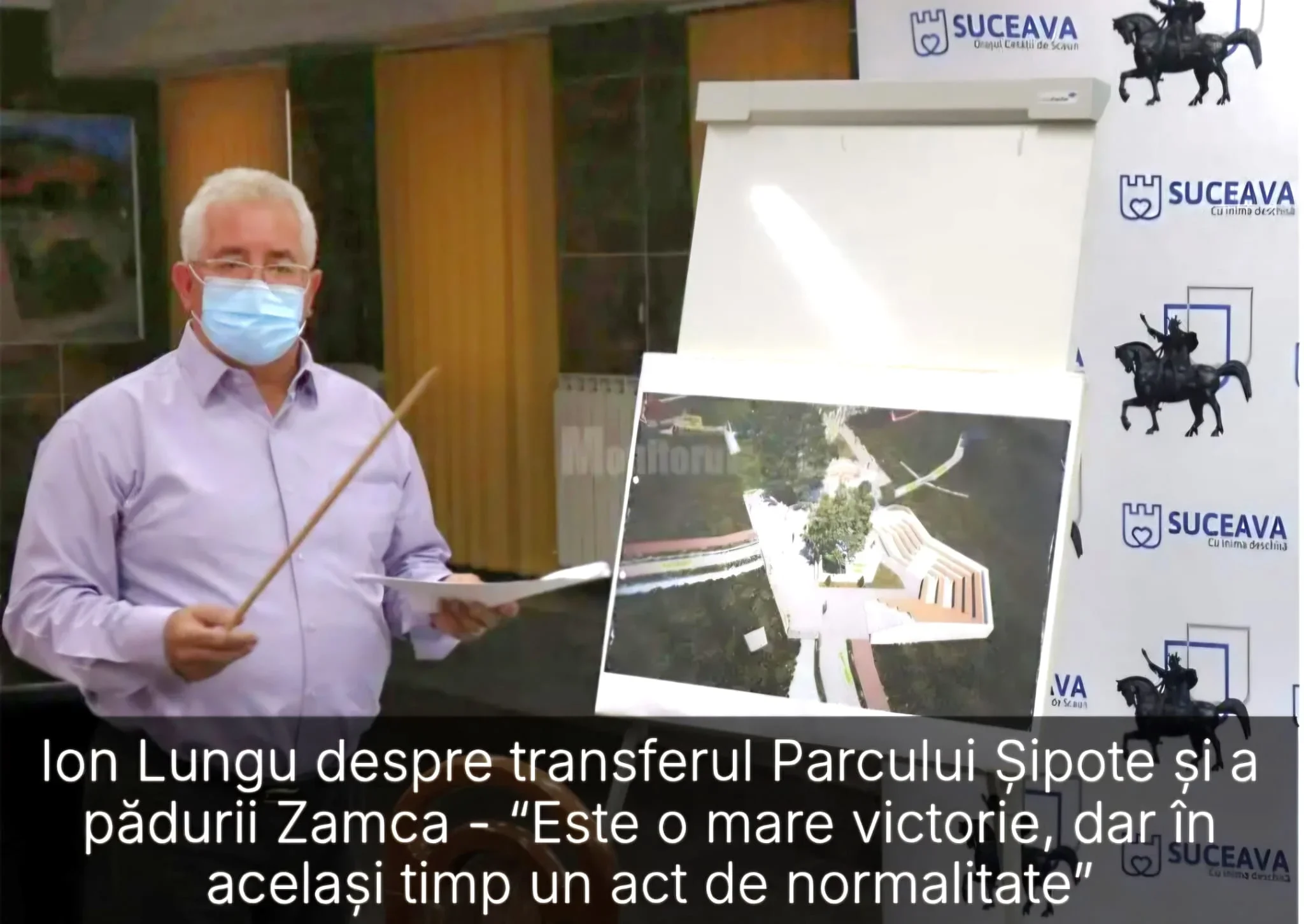 Fostul primar al Sucevei, nemulțumit că s-au pierdut peste 2 milioane euro din fonduri europene pentru lucrările inițiate de el pentru parcul Șipote