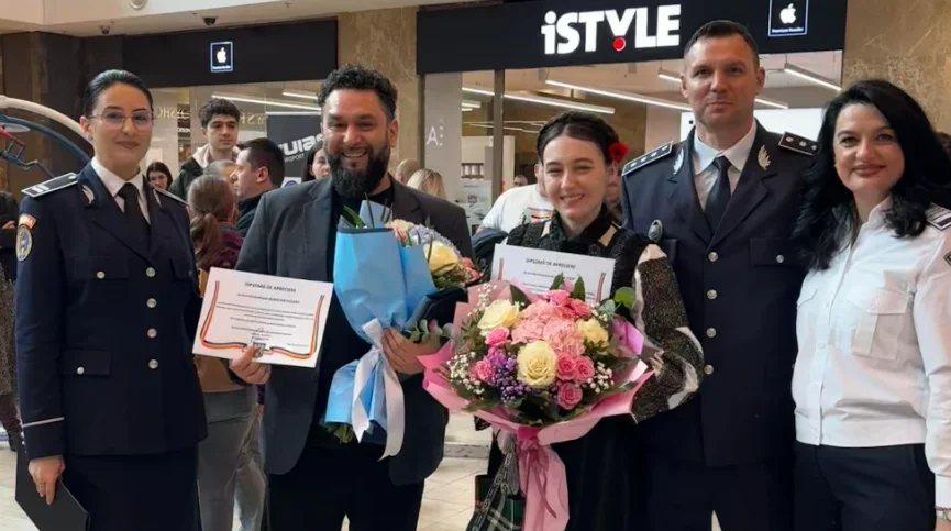 Suceveanca Ioana Filip, prezentă la Ziua Poliției Iași