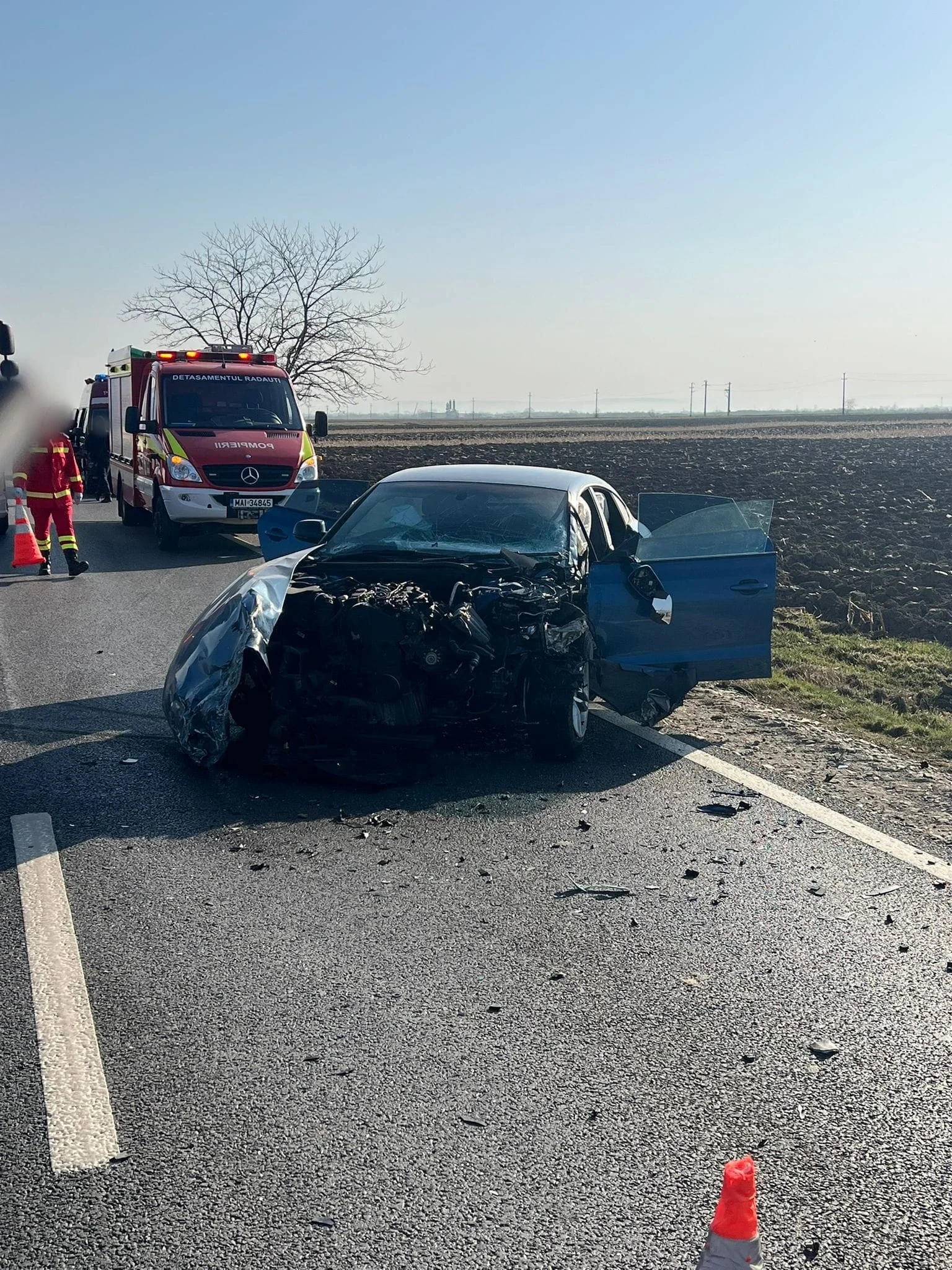 Accident rutier între Marginea și Rădăuți