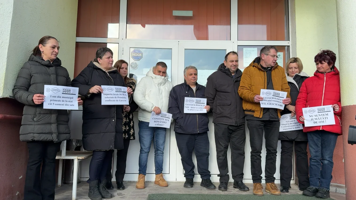 Grevă de avertisment în primăriile din județ