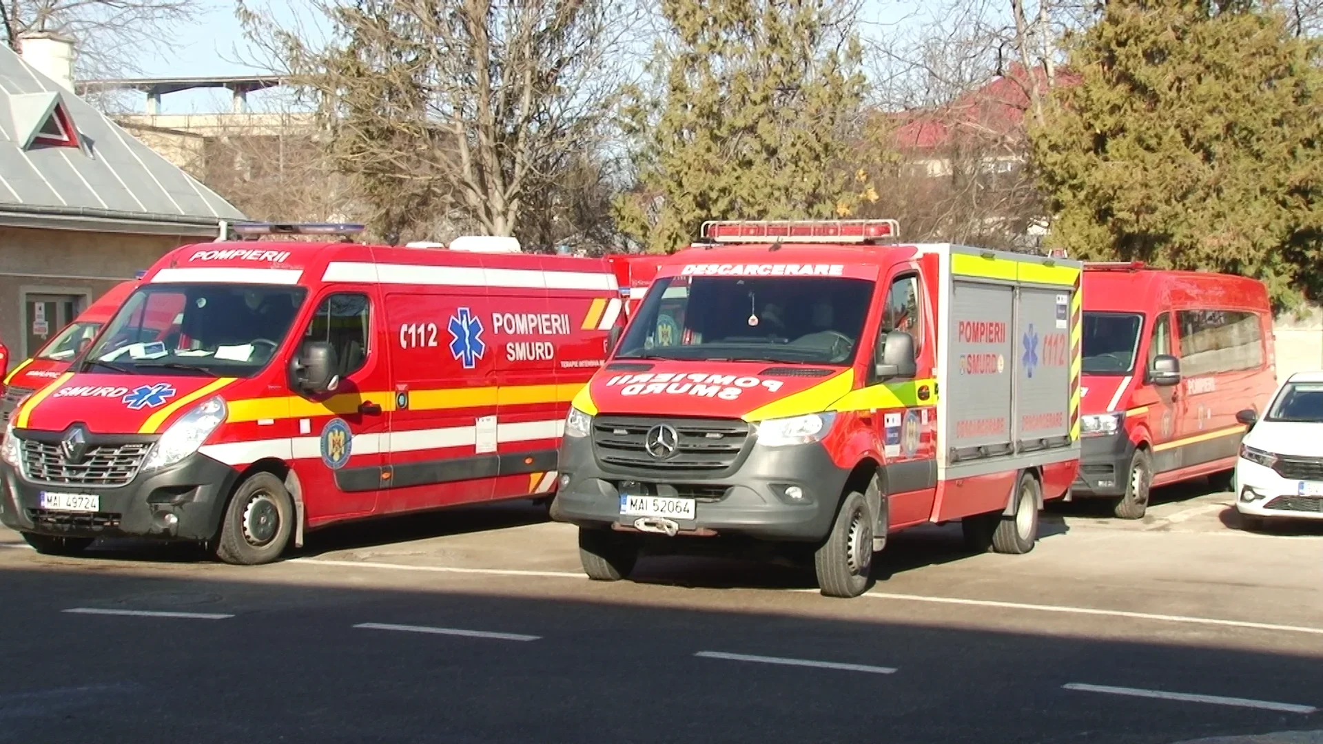 Exercițiu de adăpostire la Primăria comunei Vlădeni