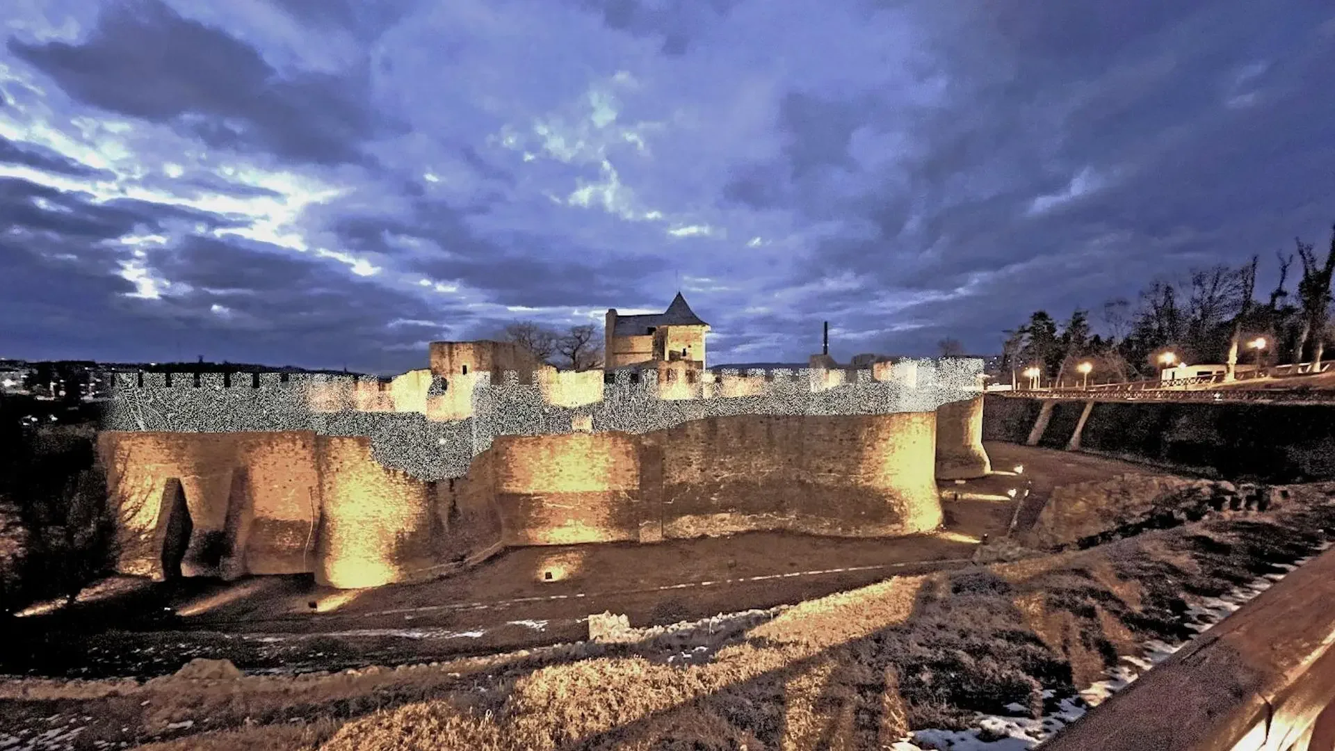 Cetatea de Scaun, în proces de restaurare