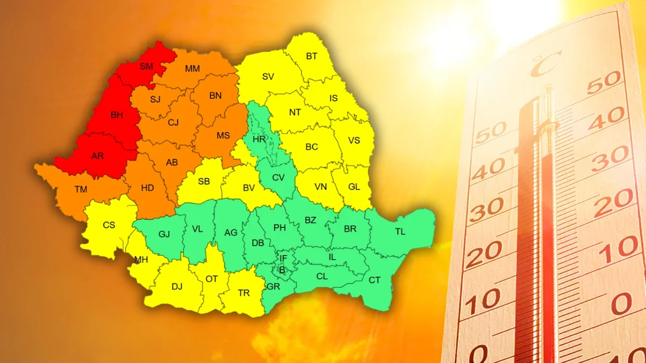 Cod galben de caniculă în Moldova